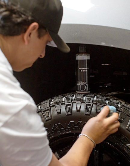 1 Tire Dressing That Last Weeks, Not Days Like Those Other Guys – Sunday  Best Car Care